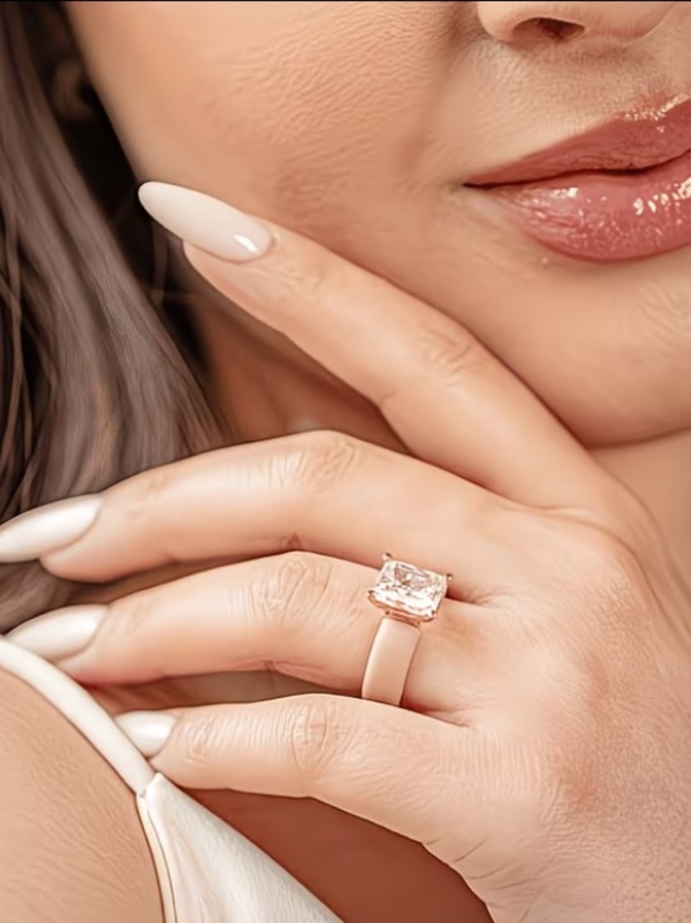 Silicone Solitaire Ring - Picture 3 of 3